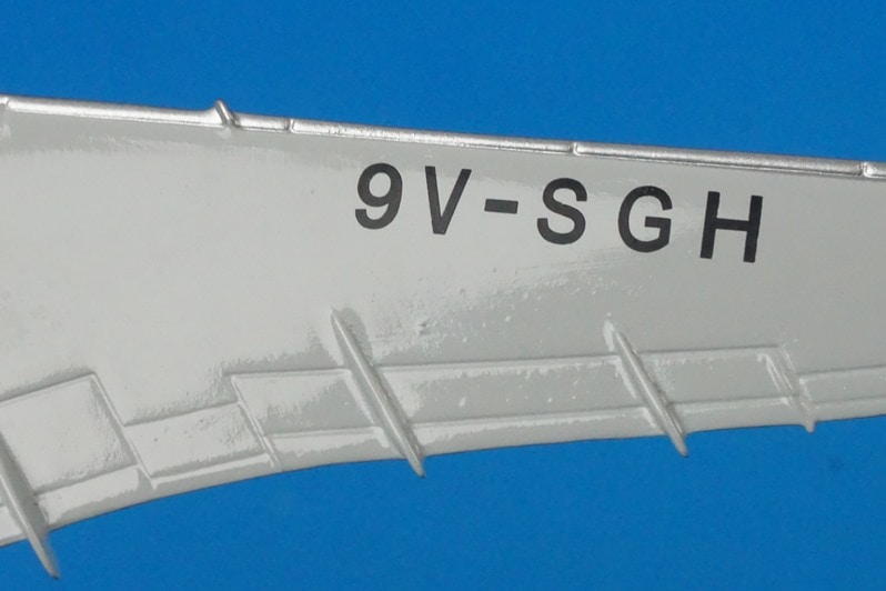 1:200 B727-200 Singapore 9V-SGH JET-L143 Jet-x airplane model