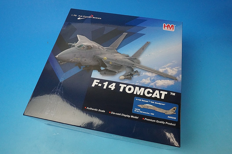 1:72 F-14A Tomcat VF-33 Squadron Leader Dale Snodgrass machine HA5242 Hobby Master