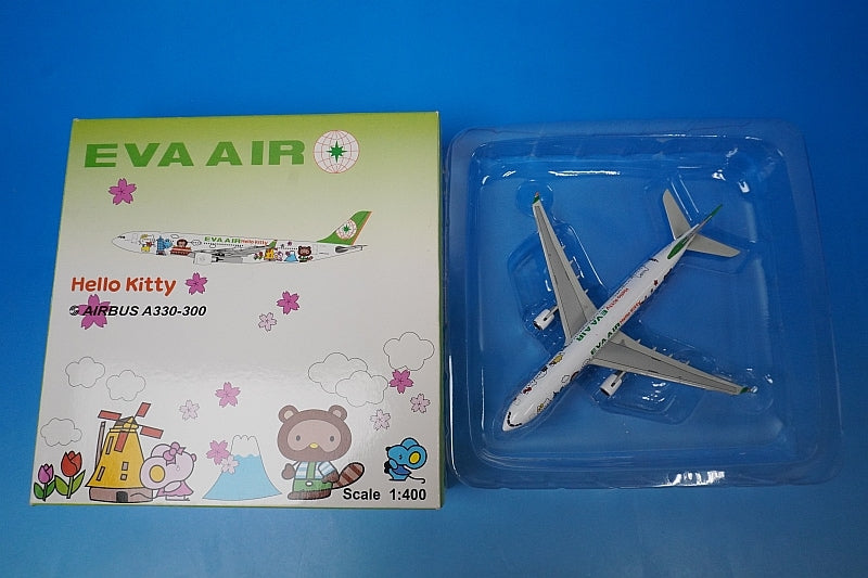 1:400 A330-300 EVA Air Hello Kitty Around the World B-16333 XX4923 JC Wings airplane model