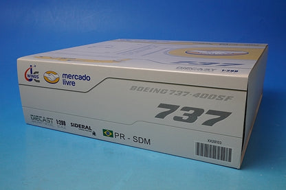 1:200 B737-400SF Sideral Air Cargo MercadoLibre PR-SDM XX20103 JC Wings airplane model