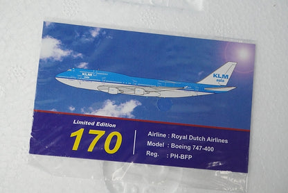 1:200 B747-400 KLM Asia PH-BFP IF744032 INFLIGHT airplane model