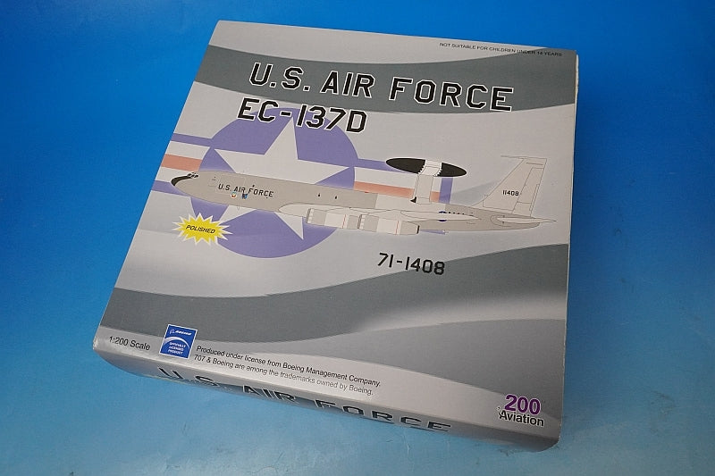 1:200 EC-137D United States Air Force USN #71-1408 AV2AWACS001P Aviation