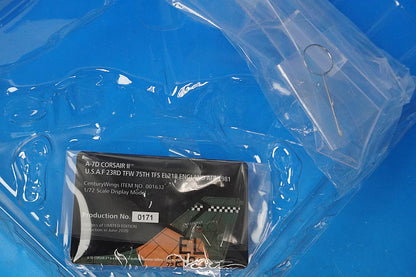1:72 A-7D US Air Force 23rd Tactical Fighter Wing 75th Tactical Fighter Squadron England Base Louisiana EL218 #72-0218 00163 2 CENTURY WINGS airplane model