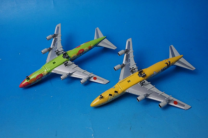 1:500 B747-400 ANA Ohana Jumbo & Pikachu Jumbo JA8956 JA8957 NHS52001 ANA airplane model