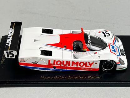 1:43 Spark RS1609 Raceland Custom Porsche 962C Sieger Norisring WM 1987 #15 M. Baldi / J. Palmer