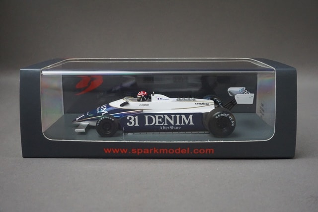1:43 SPARK S4851 Ozella FA1 French GP E.Cheever 1980 #31