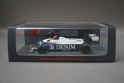1:43 SPARK S4851 Ozella FA1 French GP E.Cheever 1980 #31