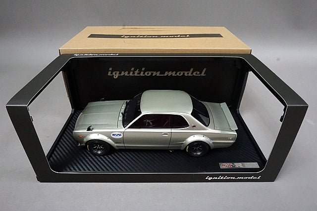 1:18 ignition model IG2020 Nissan Skyline 2000 GT-R (KPGC10) Silver