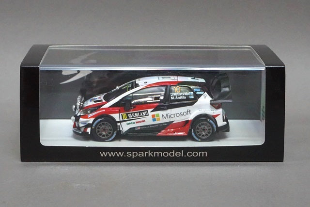 1:43 SPARK S5165 Toyota Yaris WRC Swedish Rally Winner 2017 #10