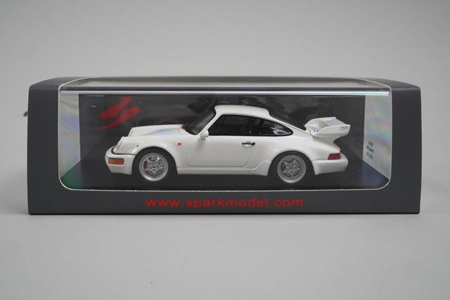 1:43 SPARK SDC015 Porsche 964 3.8RS 1993 White model car