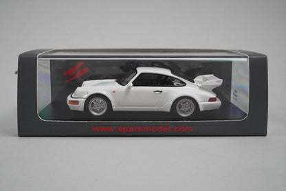 1:43 SPARK SDC015 Porsche 964 3.8RS 1993 White model car