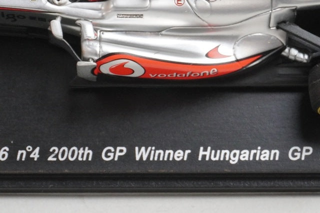 1:43 Spark S3029 McLaren MP4-26 200th GP Hungarian GP 2011 #4 model car