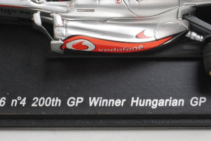 1:43 Spark S3029 McLaren MP4-26 200th GP Hungarian GP 2011 #4 model car