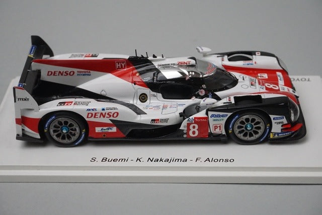 1:43 SPARK 43LM18 Toyota TS050 Hybrid TOYOTA GAZOO Racing Le Mans Winner 2018 #8