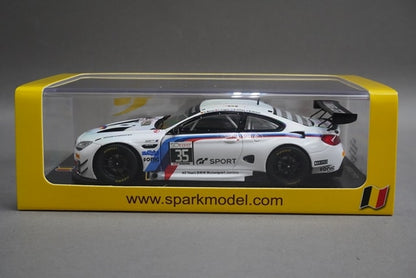 1:43 SPARK SB177 BMW M6 GT3 Walkenhorst Motorsport SPA 24h 2017 #35 model car