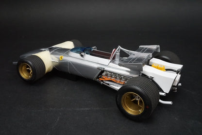 1:18 EXOTO GPC97068 Ferrari 1970 Ferrari 312B Pure Line Aluminum Finish