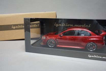 1:18 ignition model IG2293 Mitsubishi Lancer Evolution X (CZ4A) Red Metallic