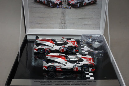 1:43 SPARK TY13143JWM Toyota TS050 Hybrid Le Mans 24h 2018 #7/#8 GAZOO Racing