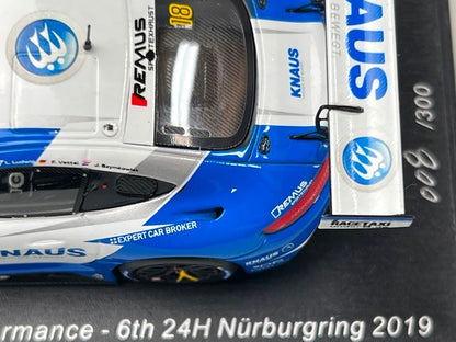 1:43 Spark SG526 Mercedes-AMG GT3 GetSpeed Performance Nurburgring 24H 6th 2019 #18