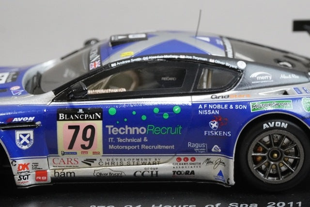1:43 SPARK SB022 Aston Martin DBRS9 SPA 24h 2011 #79 model car