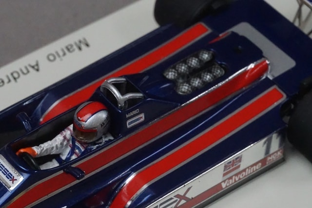 1:43 Spark S4285 Lotus 81 Monaco GP 1980 #11 M. Andretti model car