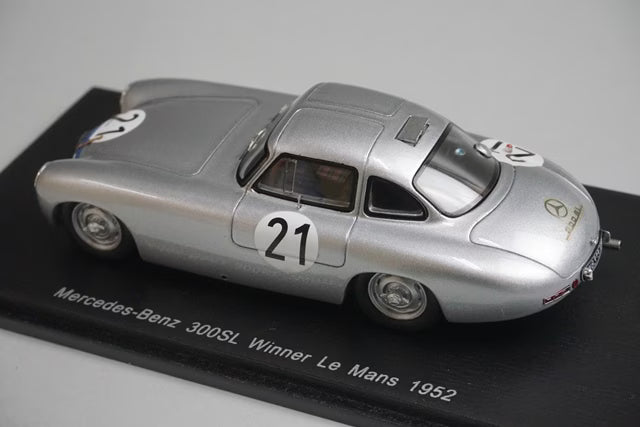 1:43 Spark 43LM52 Mercedes-Benz 300SL Le Mans 24H 1952 #21 H. Lang F. Riis model car