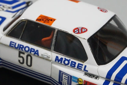 1:43 SPARK SG039 BMW 2002 Hockenheim Winner 1974 #50 J. Obermoser model car