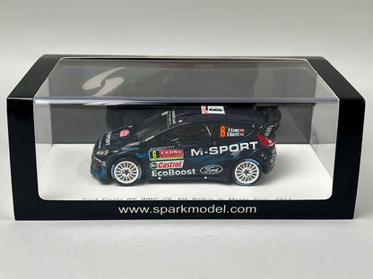 1:43 SPARK S3791 Ford Fiesta RS WRC Monte Carlo 2014 #6 model car