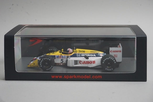 1:43 SPARK S7482 Williams FW11B French GP Win N.Mansell 1987 #5