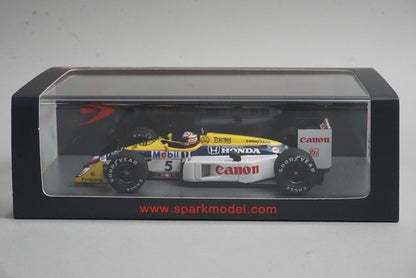 1:43 SPARK S7482 Williams FW11B French GP Win N.Mansell 1987 #5