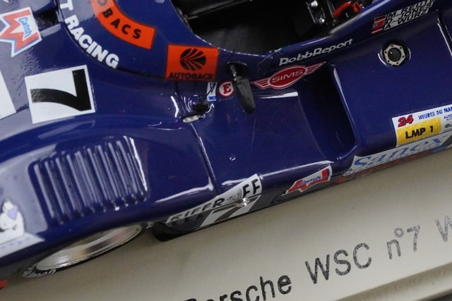 1:43 SPARK 43LM96 T.W.R Porsche WSC Le Mans 24h 1996 #7 model car