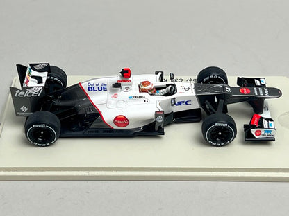 1:43 SPARK SS03 Suzuka 50th Anniversary Sauber C31 Ferrari Kobayashi Kamui 2012 #14 model car