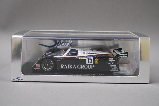 1:43 Spark S1913 Porsche 962 GTI Le Mans 1989 #15 model car