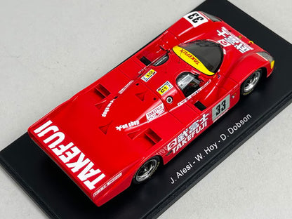 1:43 SPARK BAM009 Porsche 962 C LM Le Mans 1989 #33
