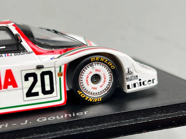 1:43 Spark S4436 Porsche 956 Le Mans 7th 1984 #20 M. Sigara / O. Larrauri / J. Gouillet
