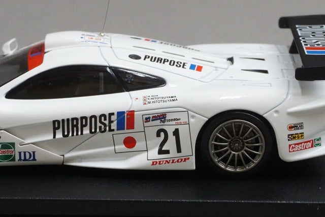 1:43 HPI 8534 Mirage MIYAZAWA model special order McLaren F1 GTR Fuji 1000km 1999 #21 model car