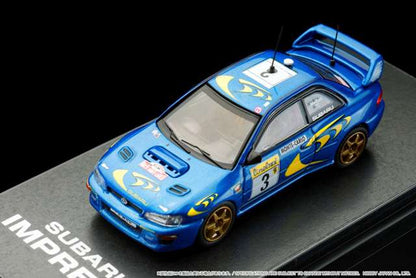 HJR642041A Hobby JAPAN 1:64 Subaru Impreza WRC 1997 #3 Monte Carlo