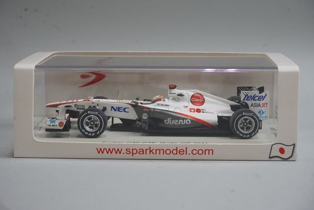 1:43 SPARK SJ006 Sauber C30 Japan GP 2011 #16 Kamui Kobayashi