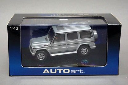 1:43 AUTOart 56111 Mercedes-Benz Gwagon LWB 80s-90s Brilliant Silver Metallic