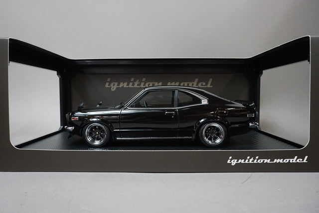 1:18 ignition model IG0701 Mazda Savanna S124A Black Watanabe-Wheel