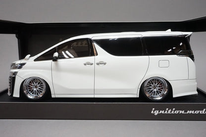 1:18 ignition model IG1670 Toyota Vellfire (30) ZG White model car