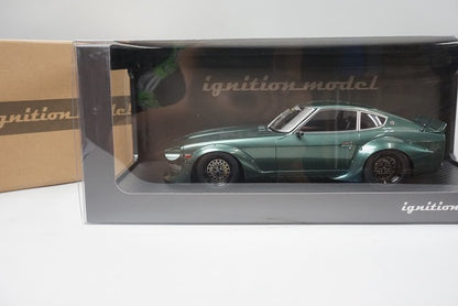 1:18 ignition model IG1360 Nissan Fairlady Z (S30) Star Road Green