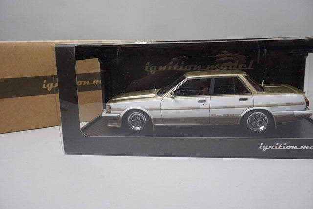 1:18 ignition model IG1486 Toyota Cresta GT TWIN Turbo White / Gold