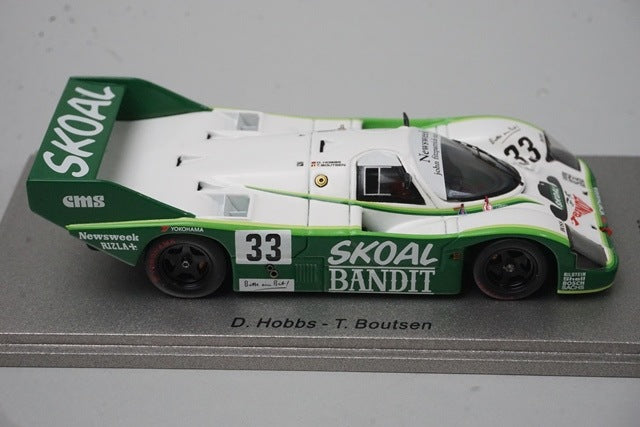 1:43 Spark NA009 Porsche 956 Nürburgring 2nd 1984 #33 D.Hobbs / T.Boutsen