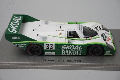 1:43 Spark NA009 Porsche 956 Nürburgring 2nd 1984 #33 D.Hobbs / T.Boutsen