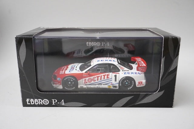 1:43 EBBRO P427 Nissan Loctite ZEXEL GT-R JGTC 2000 #1 model car