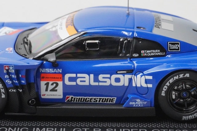 1:43 EBBRO 44324 Nissan Calsonic Impul GT-R Super GT500 2010 #12 model car