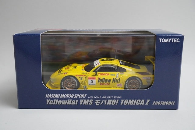 1:43 TOMYTEC EBBRO Yellow Hat YSM MOBAHO! TOMICA Z 2007 #3 model car