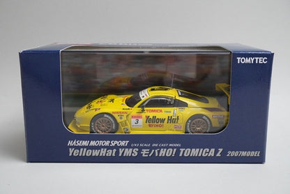 1:43 TOMYTEC EBBRO Yellow Hat YSM MOBAHO! TOMICA Z 2007 #3 model car