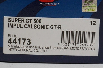 1:43 EBBRO 44173 Nissan Impul Calsonic GT-R Super GT500 2009 #12 model car